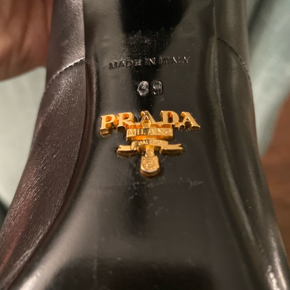 Prada lace up heeled booties - rare find! - Picture 4 of 5